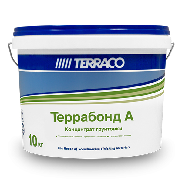 Terraco Terrabond A – универсальная грунтовка концентрат
