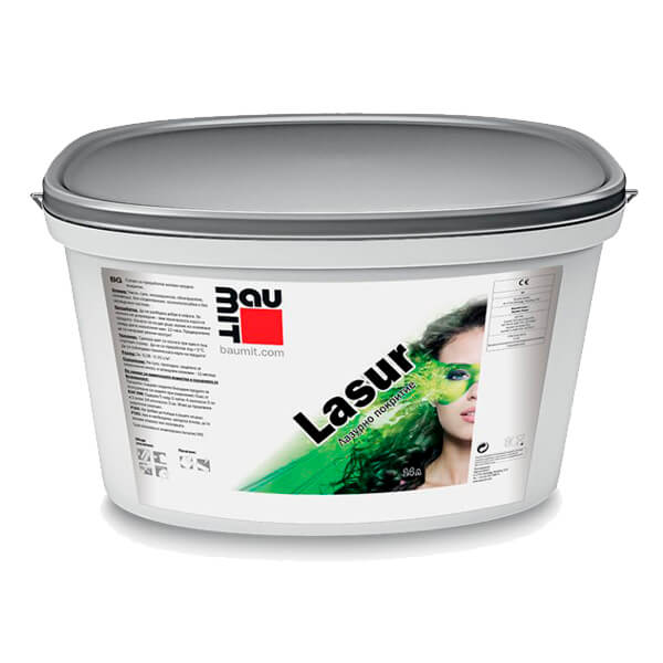 Baumit Lasur (14 л) - Финишное декоративное покрытие с перламутровым покрытием