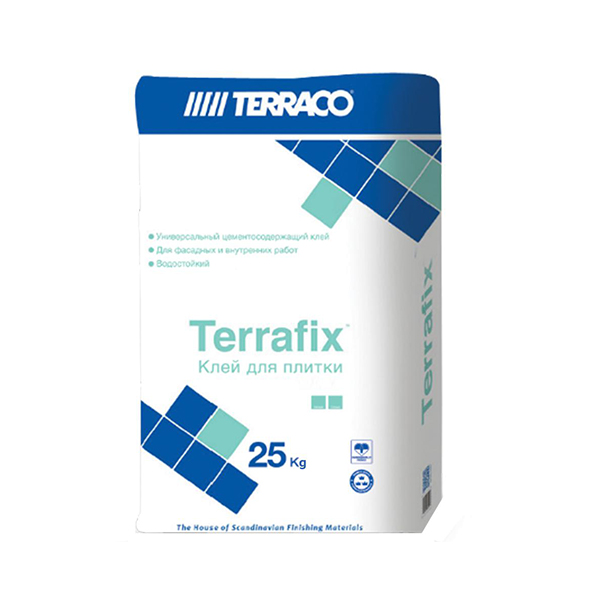 Клей для плитки Terraco Terrafix Серый