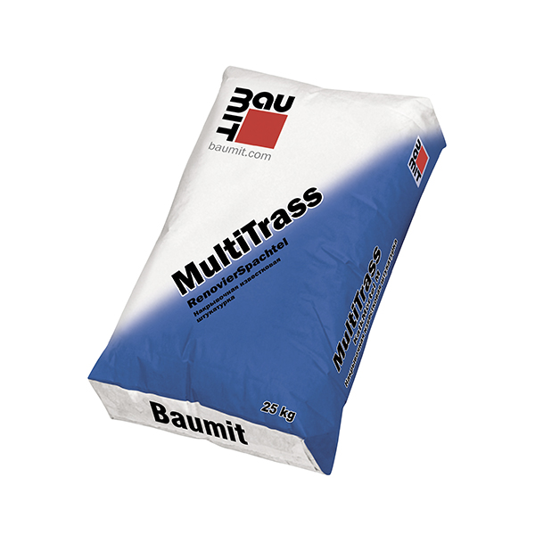 Baumit MultiTrass (25 кг) – ремонтная шпаклевка