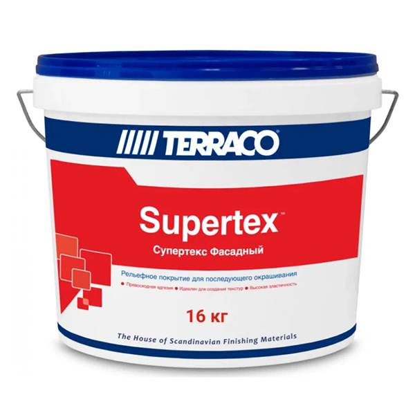 Terraco Supertex Exterior – декоративное наружное покрытие