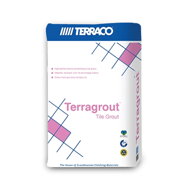 Terraco Terragrout – цветная затирка для межплиточных швов