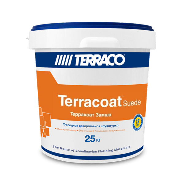 Terraco Terracoat Suede – акриловая декоративная штукатурка 
