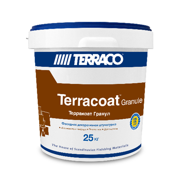 Terraco Terracoat Granule – акриловая декоративная штукатурка