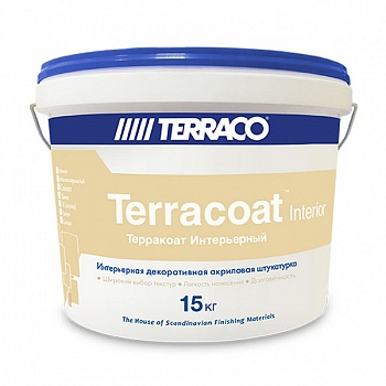Terraco Terracoat Interior Standard – акриловая декоративная штукатурка 