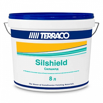 Силиконовая фасадная краска Terraco Silshield