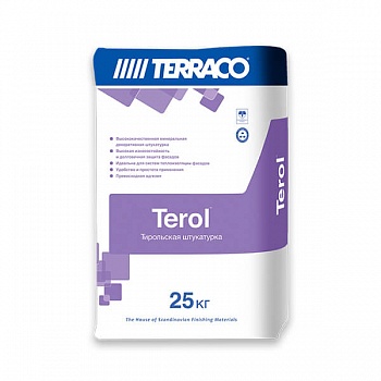 Terraco Terol Decor – минеральная декоративная штукатурка