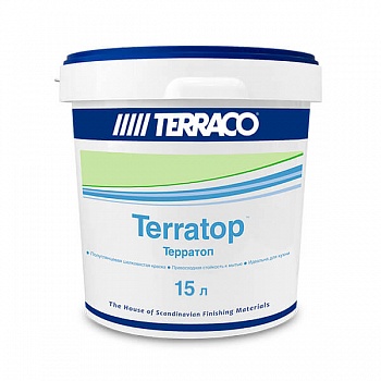 Краска для внутренних работ Terraco Terratop